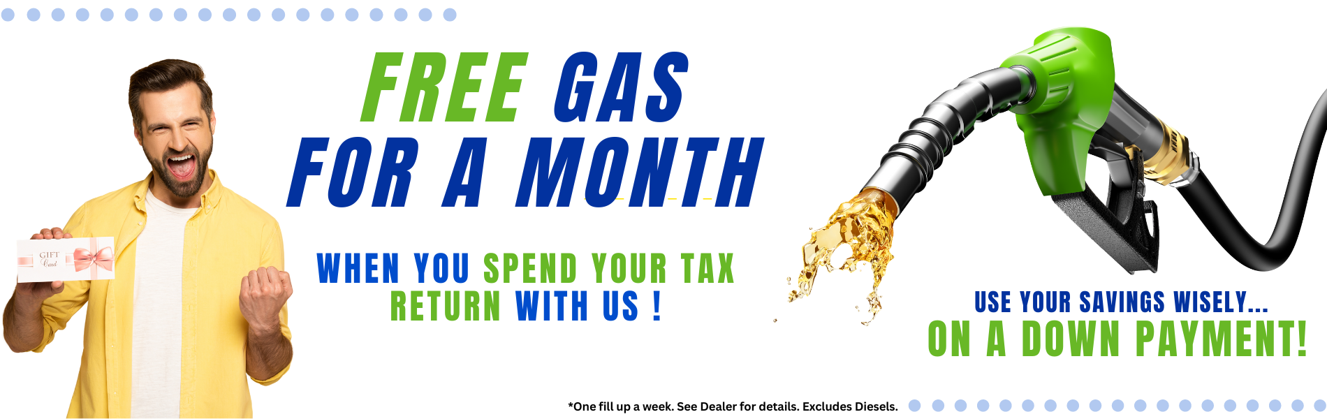 Free Gas Money For a Month 